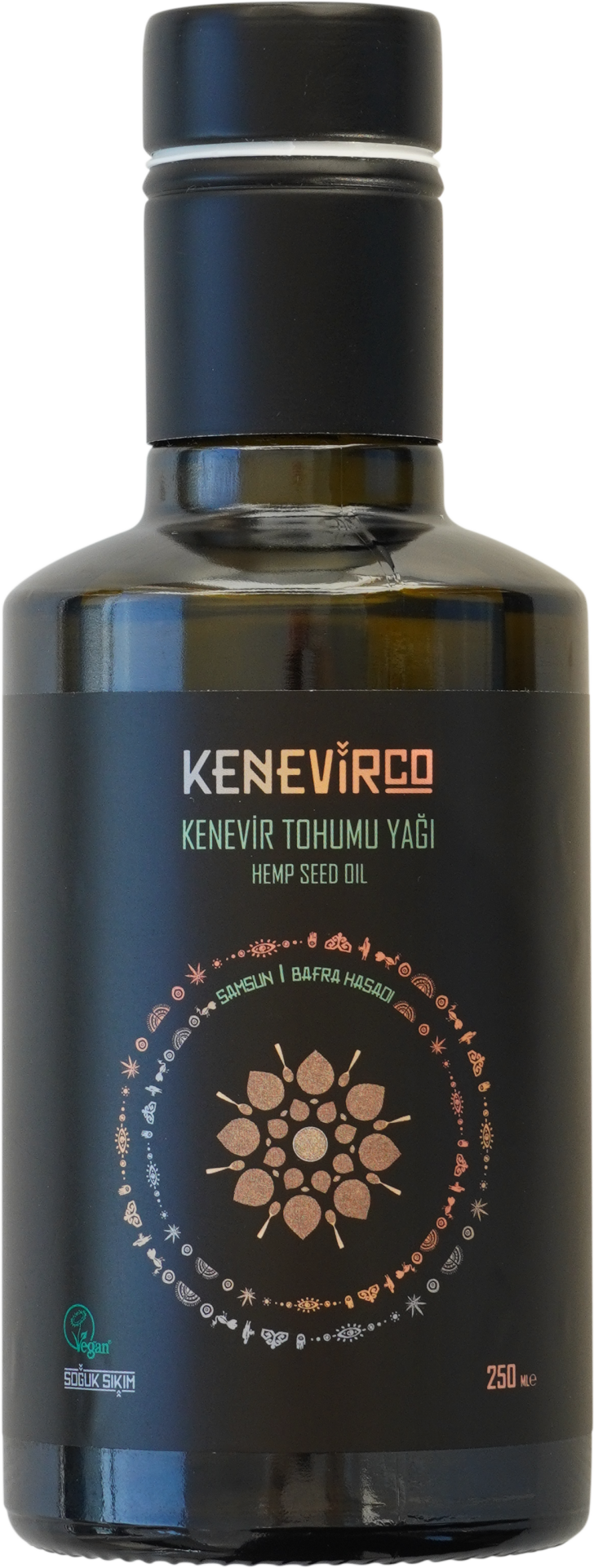 Soğuk Sıkım Kenevir Tohumu Yağı (250ml)