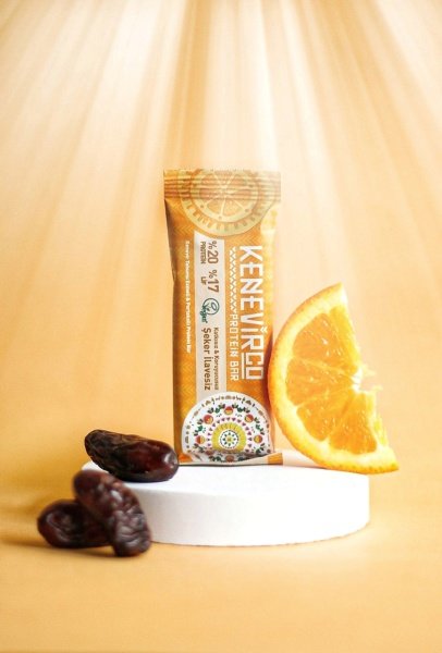 Portakallı Protein Bar (12'li)