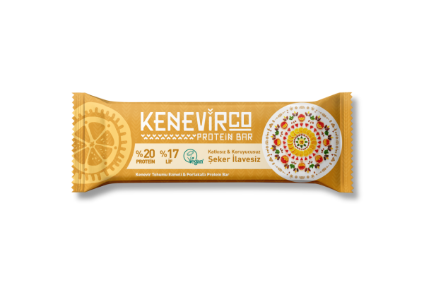 Portakallı Protein Bar (12'li)