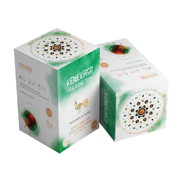 Yeşil Rooibos ve Naneli Kenevir Tohumu Çayı