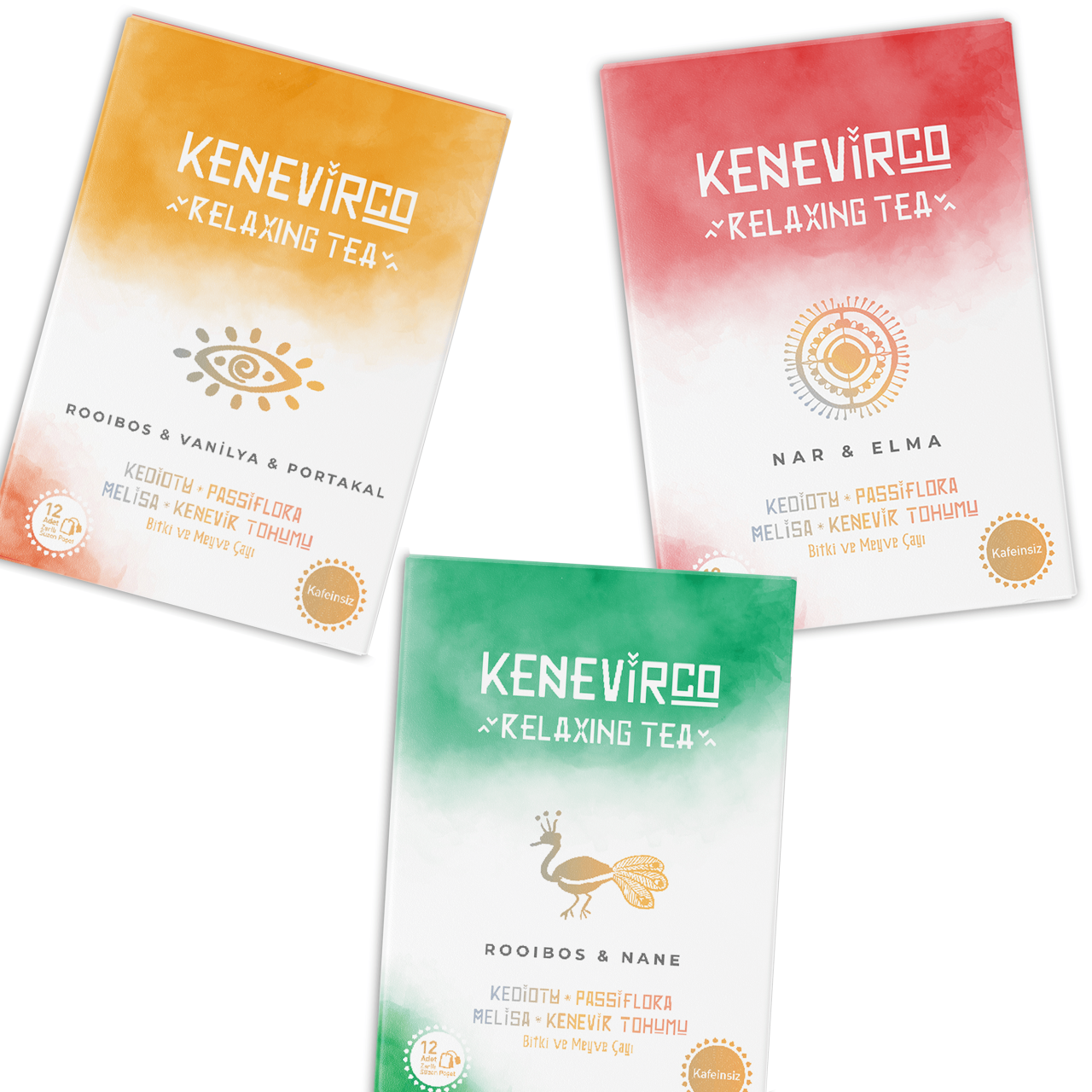 3'lü Kenevir Tohumu Çayı Tanışma Paketi