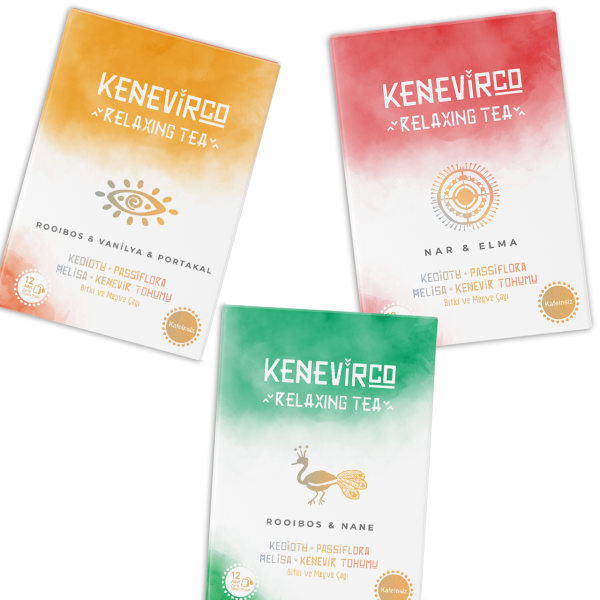3'lü Kenevir Tohumu Çayı Tanışma Paketi