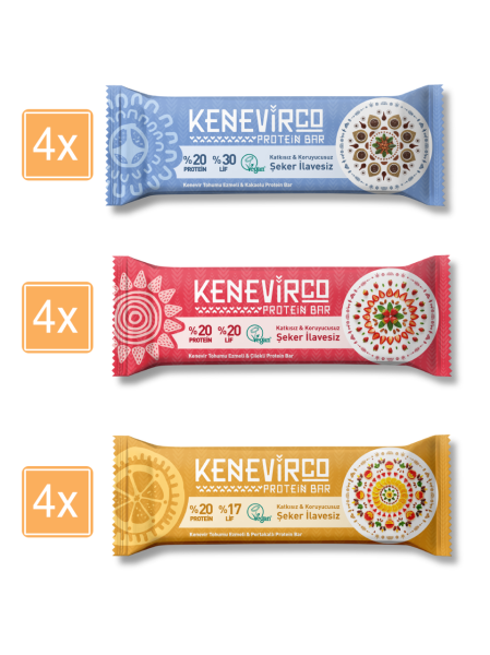 Fonksiyonel Bar Karışık Paket (12'li)