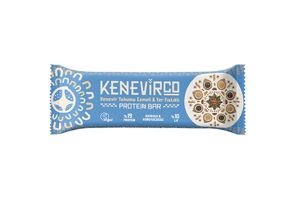 Yer Fıstıklı ve Bitter Çikolatalı Protein Bar (12'li)